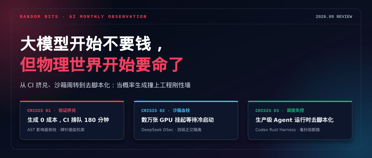 AI 月趋势:大模型开始不要钱,但物理世界开始要命了